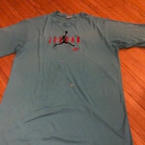 Nike Jordan Blue T-Shirt vintage 1990s
